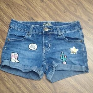 ⭐Justice Jean Shorts 🌵Girls Size 10👢